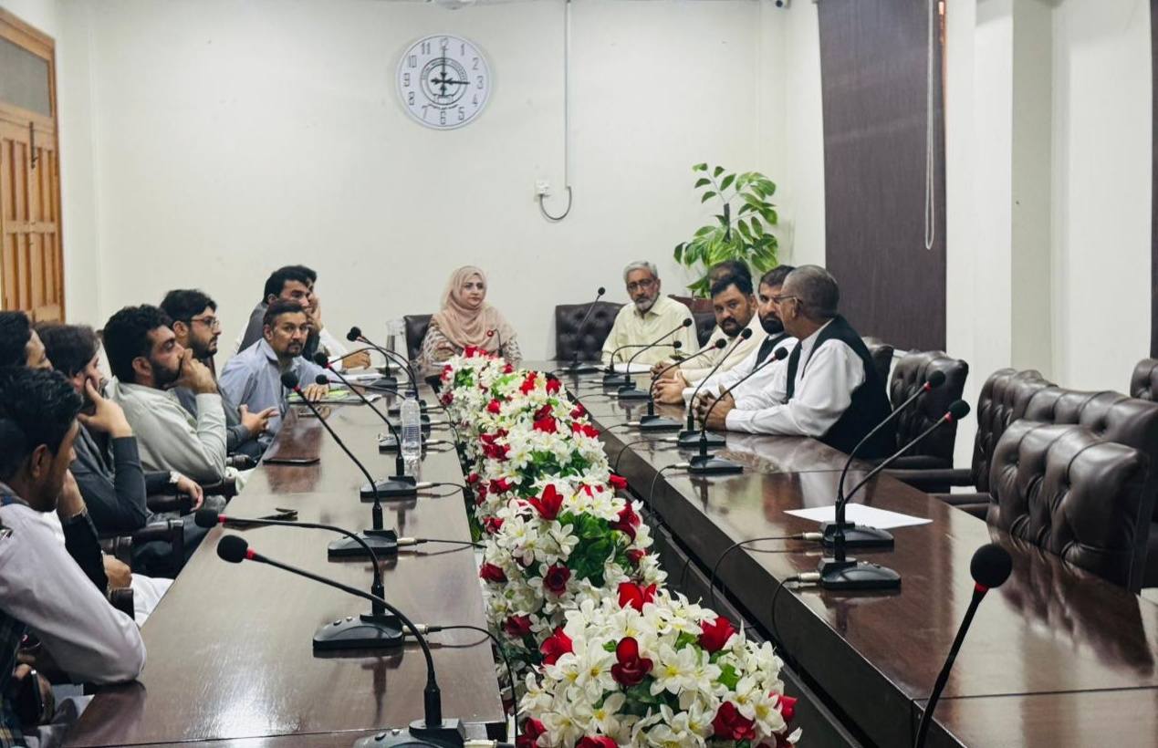 ضلعی دفتر پشاور میں منعقدہ این جی اوز کی تعارفی میٹنگ